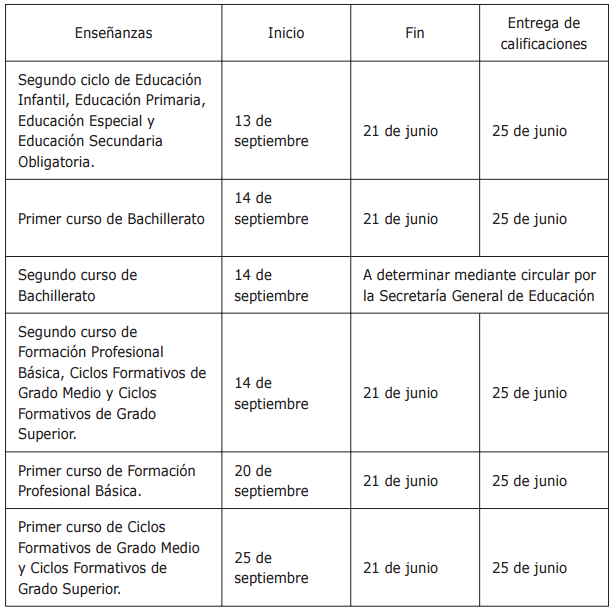 Calendario